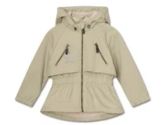 Mini A Ture elm green overgangsjakke Algea fleecefor